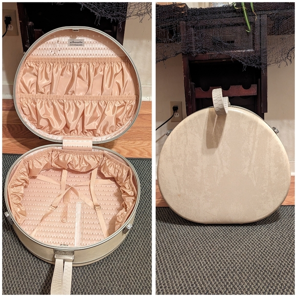 Samsonite Bags Vintage Samsonite Silhouette Round Train Case Poshmark